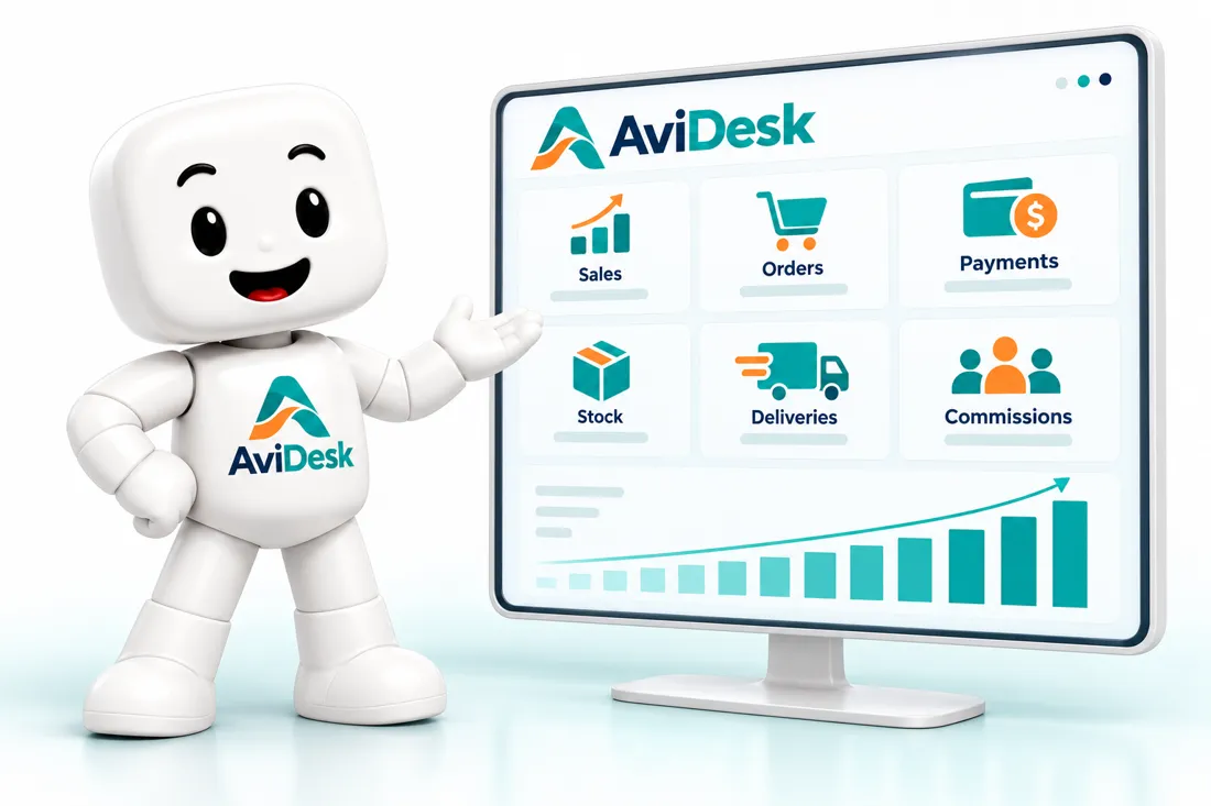 Avi introducing AviDesk